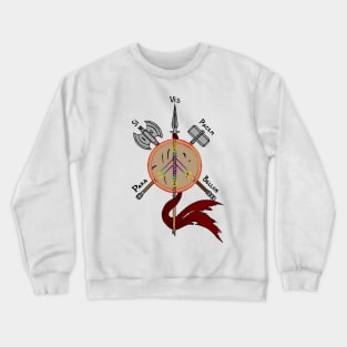 "Warlike peace" Crewneck Sweatshirt